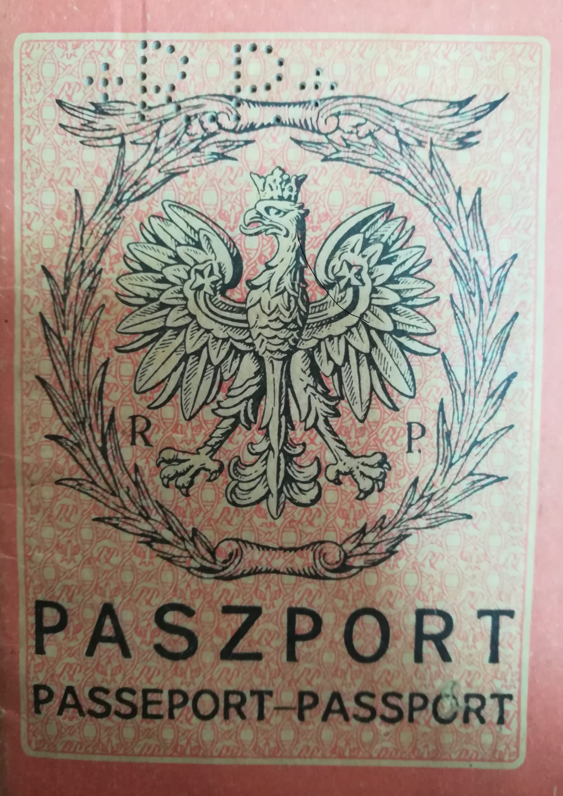 Passports for travelling abroad of the interwar period, Volhynia. Photo﻿