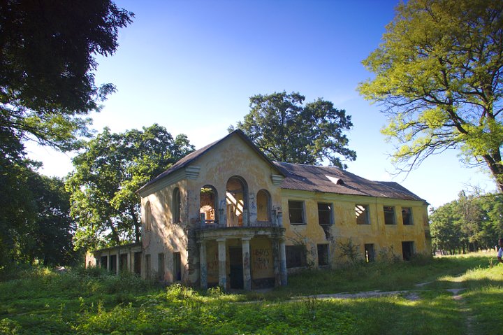 Destroyed cultural monuments of the Holoby area in the Kovel region, requiring restoration (modern look):